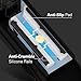 BUG HULL Pill Cutter: Split Multiple Pills (Small to Large), Stainless Steel Hidden Sharp (Grey)