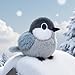 Niceween Bird Stuffed Animal 4.5 inches Chickadee Plush Toy Premium Quality Gift for Boys, Girls, Bird Lovers, Exquisite Desktop Decor, Holiday Present, Collector's Display