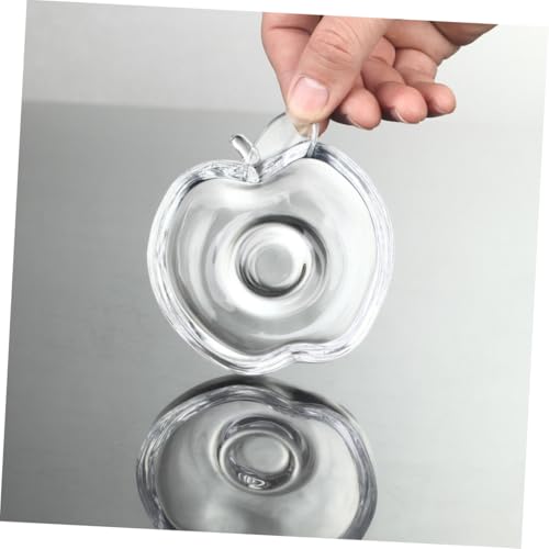 Assiettes apéritives Cabilock élégantes en verre transparent - 6