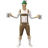 Morphsuits MPLHM - Lederhosen Verrücktes Kleid Kostüm, M, 150 - 165 cm