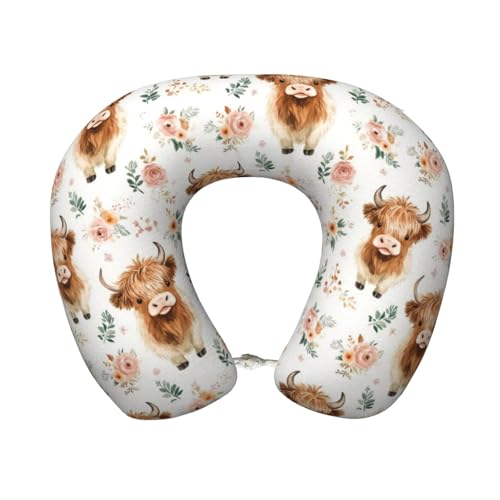 Almohada de viaje de espuma viscoelástica 30 cm cómoda miniatura 1