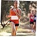 Hemoton 10-Pack Athletic Race Bibs for Running Blank Number Bibs Made of Sturdy Fabric for Marathons and Sports Events