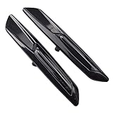 Lot de 2 indicateurs de direction LED pour B-MW 1 3 5 Series F30 E90 E91 E92 E93 E46 E60 E61 F10 (Noir)