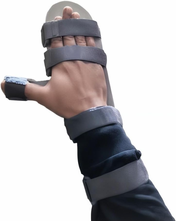 - Wrist Hand Support Static Cockup Splint for Stroke, Paralysis, Arthritic Diseases, and Fractures (For Right Hand, L)