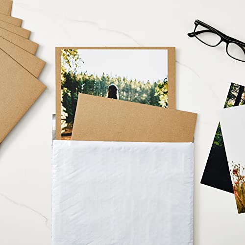 image for Juvale Corrugated Cardboard Sheets - 9 x 12 in, Brown, 50 Pack, 2 mm T