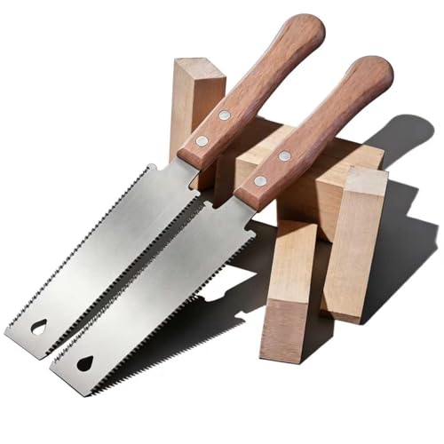 Japanese Hand Saw 2 Pack - 6 Inch Double-Edged