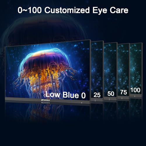 undefined SANSUI 27 Inch Computer Monitor 120Hz, FHD 1080P Monitor, HDMI DP Ports FreeSync, HDR 110% sRGB, Tilt Adjustable Frameless VESA Compatible for Office and Home (ES-27F2, HDMI Cable Included) の商品画像 4