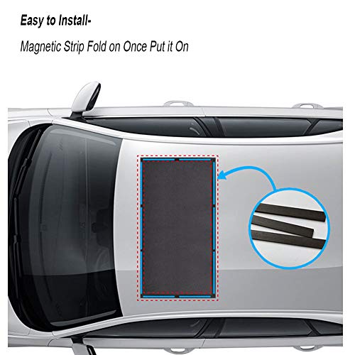 Car Sunroof Sun Shade Breathable Mesh, Car roof Cover for