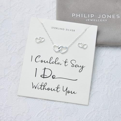 Juego de eslabones de corazón Philip Jones para expresar gratitud eterna en el altar 4