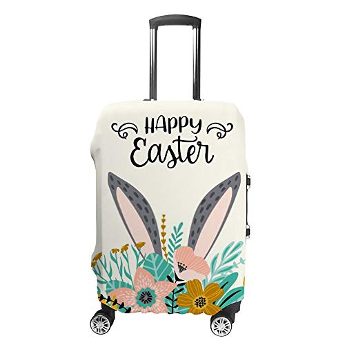 Housse de voyage et de valise pour vacances de Pâques imprimé floral bucolique résistant