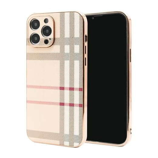 LINXUXIE Phone Case for Apple iPhone 14 Pro Max, Fashion Leather Phone Case, Soft TPU Drop Protection Shockproof Protective Metal Frame Phone Holder Women