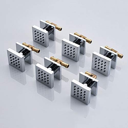Bateria natryskowa z deszczownicą, termostatyczna, prysznicowa, 3-drożna, prysznicowa, masaż SPA, wannowo-prysznicowa, bateria mieszająca, 16inch Set