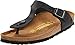 Birkenstock Women's GIzeh Thong Sandal, Black Oiled, 37 M EU/6-6.5 B(M) US
