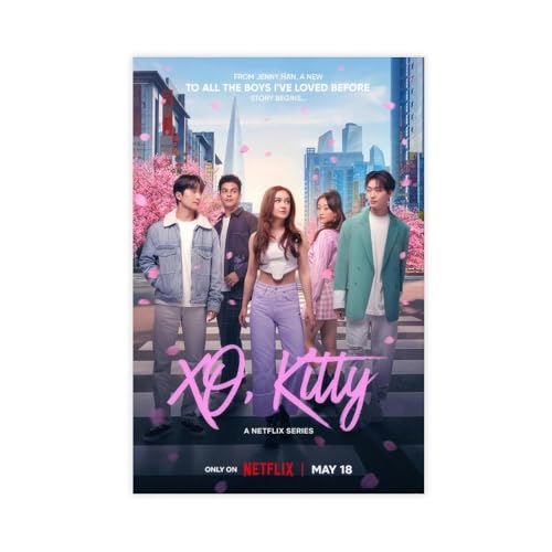 UTRDCF XO, Kitty. Filmposter, Leinwand, Poster, Schlafzimmer, Dekoration, Landschaft, Büro, Raumdekoration, Geschenk, 50 x 75 cm Bild: UTRDCF XO, Kitty. Filmposter, Leinwand, Poster, Schlafzimmer, Dekoration, Landschaft, Büro, Raumdekoration, Geschenk, 50 x 75 cm