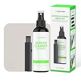 LENTION 200ml Screen Cleaner Spray, Laptop Cleaning Kit with Microfibre Cloth and Wool Brush, Suitable for Phone, LED TV, Monitor, Computer, Glasses