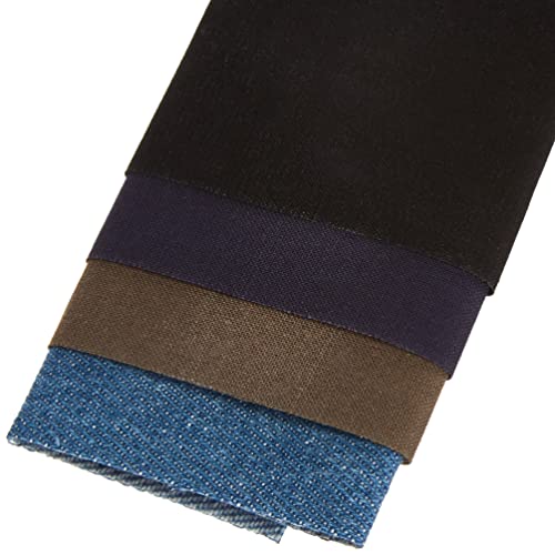 image for Prym 14 x 7 cm Cotton Patches for Ironing-On, Multi-Colour, Assorted, 