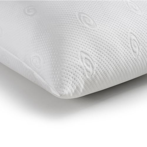 Travesseiro de Bambu 50x70cm 100% Fibra Siliconada antialérgico Toque Macio Lavável
