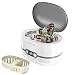 Ultrasonic Cleaner Professional Ultrasonic Jewelry Cleaners with Digital Timer for Jewellery Eyeglasses Lenses Necklaces Watches Rings Denture Coins, 20 Oz (Grey)