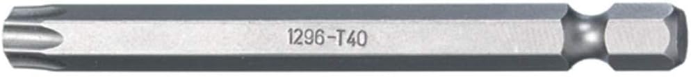 Stahlwille 08340020 1/4" Torx Screwdriver Bit - Size T20, 70mm Bit Length, High-Performance Steel, Strong & Precise Tool for Reliable Fastening, for Use in Power Drivers, Made in Germany