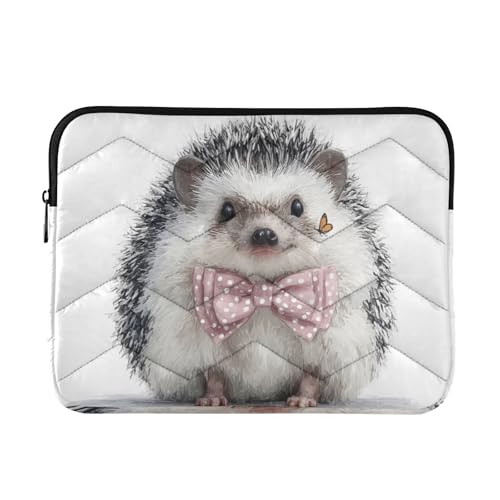 Funda para portátil de 15.6 pulgadas con diseño de erizo miniatura 1