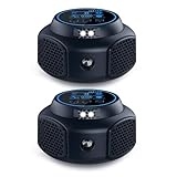 Ultrasonic Mouse Repellent Pest Control Repeller, Mouse Traps for Rodent, Mice, Ant, Rat, Squirrel, Bug, Roach, Bat, Rat ＆ Mice Repellent Device for House Plug in Indoor for Home 2Pack Black