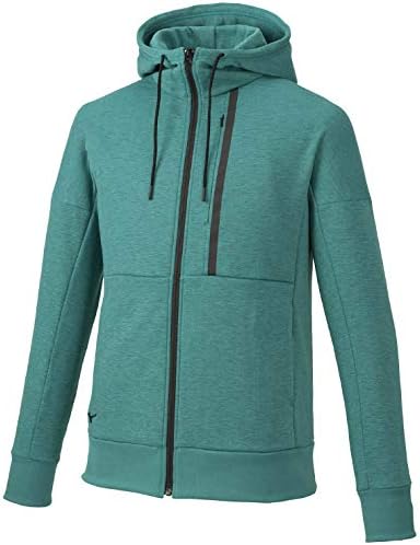 Amazon Co Jp ミズノ トレーニングウェア スウェット フルジップパーカー 裏起毛 保温 細身 32mc9557 メンズ 服 ファッション小物