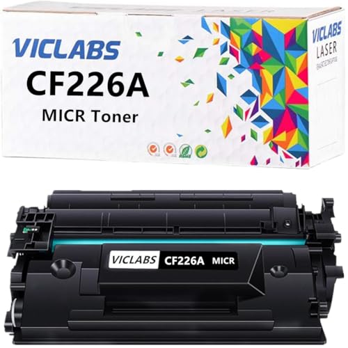 Cartouche toner MICR 26A CF226A noire pour imprimantes HP LaserJet Pro M402 et M426