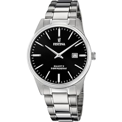 Festina Orologio Uomo Analogico in Acciaio Inossidabile 316l Argentato