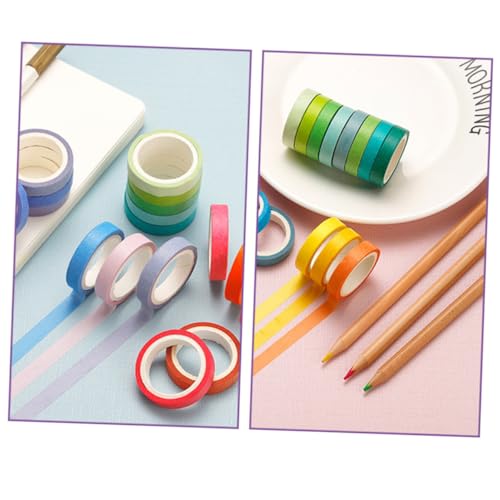 Cinta Washi de 60 rollos para decorar cajas de almacenamiento en casa 6