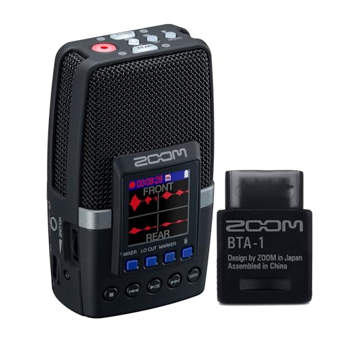 Zoom H2essential Multi-Mic 32-Bit Float Handy Recorder with Zoom BTA-1