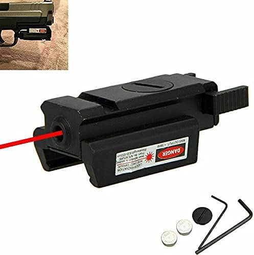 Miniatura 6 de GOTICAL Pistola táctica 2 en 1 Clase IIIA láser de punto rojo y linterna LED blanca de 180 lúmenes, accesorios de caza para pistolas 1911 M9 G-Lock