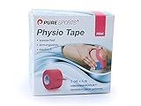 Tamaño: 5 cm x 5 m Pure Sports® Kinesiología para kineso Tape Physio de Tape 5 cm x 5 m)