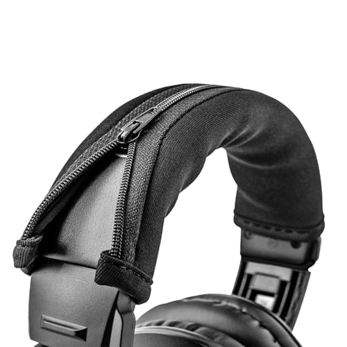 �w�b�h�z���J�o�[ �w�b�h�t�H���w�b�h�o���h�J�o�[�w�b�h�r�[���ی�X���[�u �ėp ���� ATH M50X M50 M40X M40 M30X M20X �w�b�h�t�H���ɑΉ� (black)