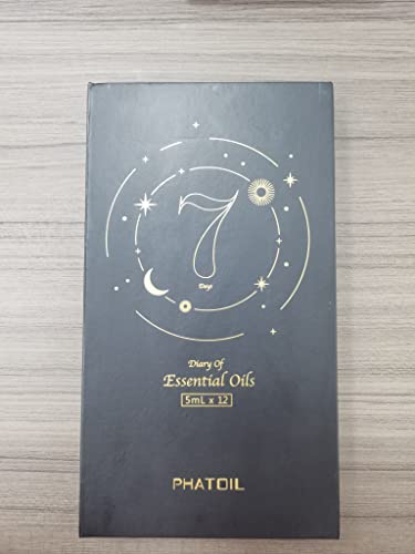 PHATOIL Set di Oli Essenziali 12 Pezzi, Oli