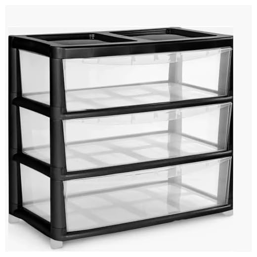 SIDSONS Jumbo 3-Drawer Storage Unit