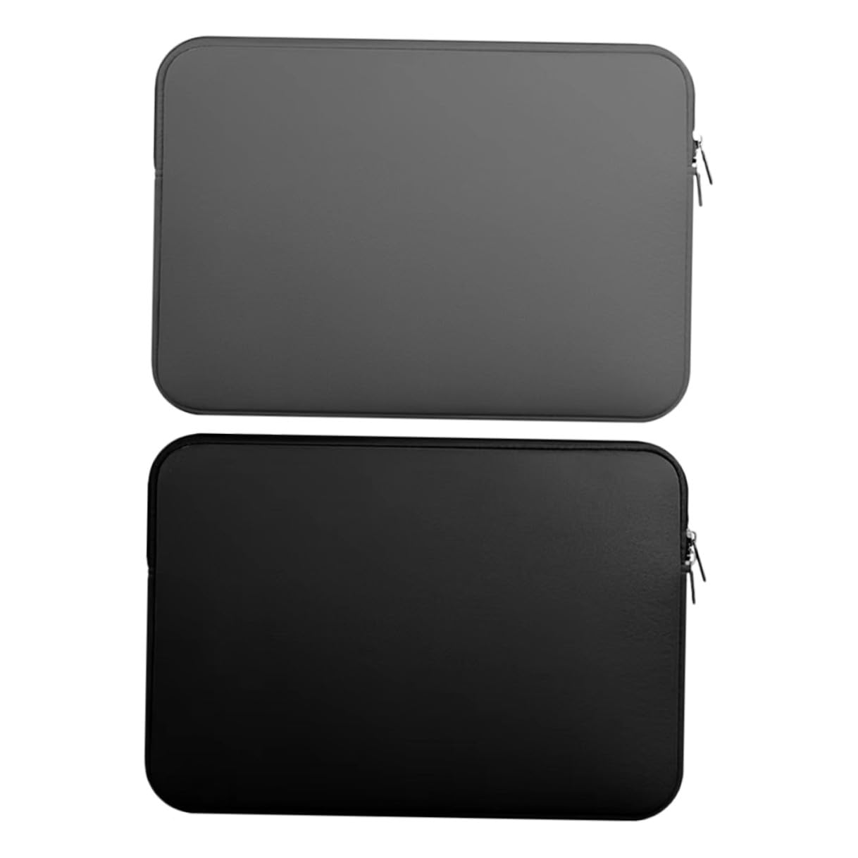 Funda para portátil acolchada contra arañazos: kit de 2 piezas protectoras negras 8