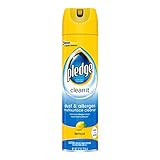 Pledge Dust and Allergen Furniture Spray, Lemon Scent, 9.7 OZ (Pack - 6)