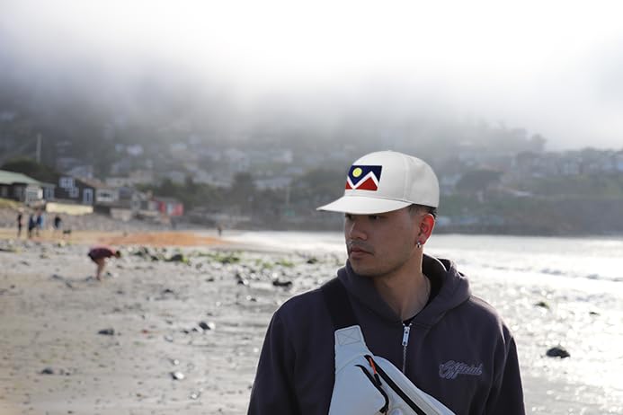 Image of International Tie City Hat for Men and Women, Adjustable Snapback Trucker Baseball Cap with Embroidered Patch
