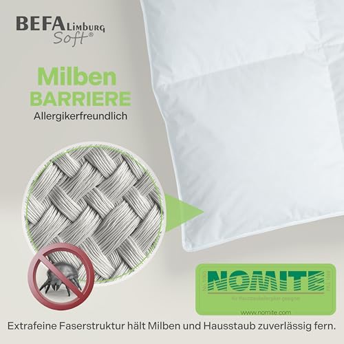 BEFA SOFT Daunendecke 135x200 Ganzjahr NOMITE