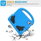 SUPLIK Kids Case for iPad mini 7 (A17 Pro) 2024 & iPad mini 6 (A15) 2021, 8.3-inch iPad mini 6th/7th Generation Case with Screen Protector, Durable Shockproof Kids Cover with Handle Stand, Blue - Image 5