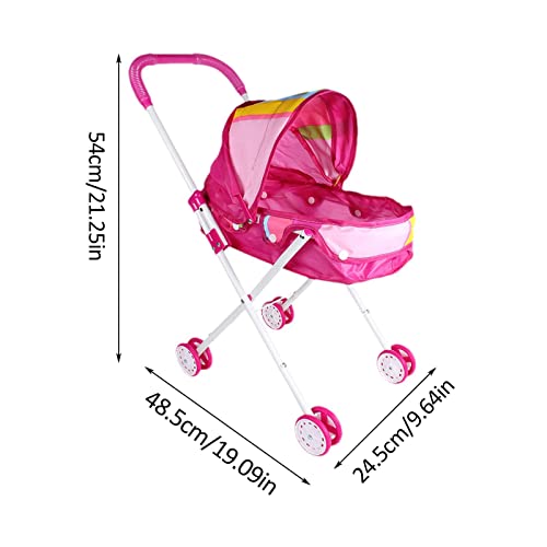 Carrinho De Bebê | Bebê Recém-nascido Boneca Carrinho Car Seat Nursery Role Play Toys Playset | Aces