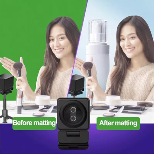 Caméra binoculaire 12MP 4K 30fps autofocus et microphone intégré pour streaming - 3