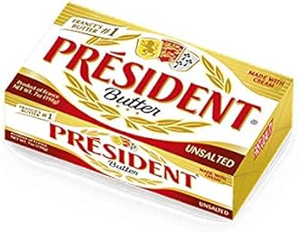 President Imported Unsalted Butter,7oz (199g)