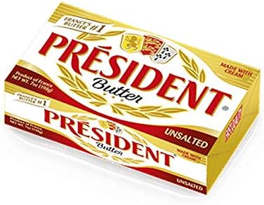 President Imported Unsalted Butter,7oz (199g)