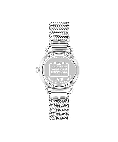 Coach Elliot Women's 2H Quartz Watch - Stainless Steel Bracelet - Water Resistant up to 3ATM/30 Meters - Premium Fashion - Classic, Minimalist Design for Everyday Wear - Gift for Her - 28mm3