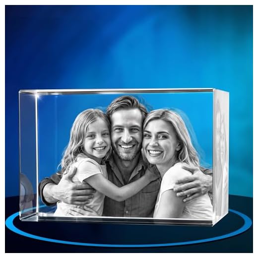 ArtPix 3D Crystal Photo - Custom 3D Photo