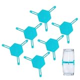 Utilisation multiple : tout d'abord, placez-le sur votre tasse ; seulement trois étapes pour démarrer. Facile à utiliser : passez à en empiler un autre ; enfin, comprimez les bras, un ajustement parfait, simplifiant non seulement le rangement mais ajoutant également une touche esthétique