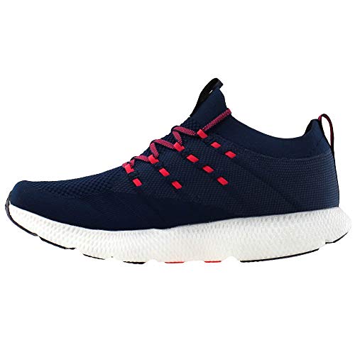 Skechers Women's GOrun Hyper 7 Shoe (9.5) Navy/Pink