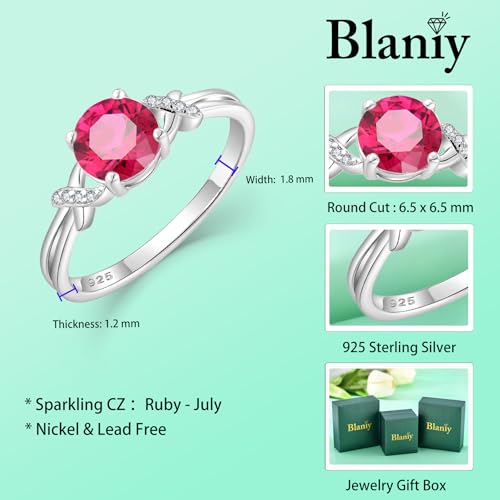 Infinity Promise Rings for Her 925 Sterling Silver 1CT Round Cut Engagement Ring Wedding Eternity Anniversary Rings for Women Size 5-104