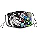 Adult Custom Fit Face Scarf Mask Fashion Scarf for Sports Travel Hiking, Anti Dust Windproof Face Balaclavas (Trippy Gorgerous Space Art Half Face Mouth Cover)